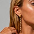 Sunray Drop Earrings