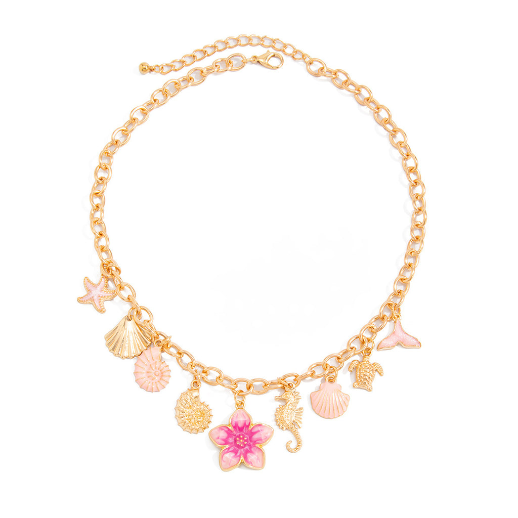 Gold Coastal Charm Necklace