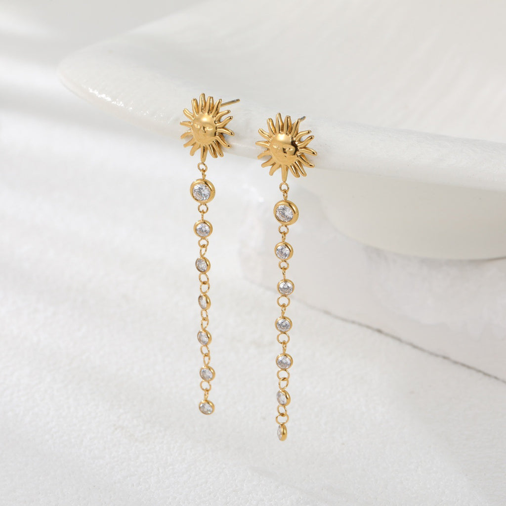 Sunray Drop Earrings