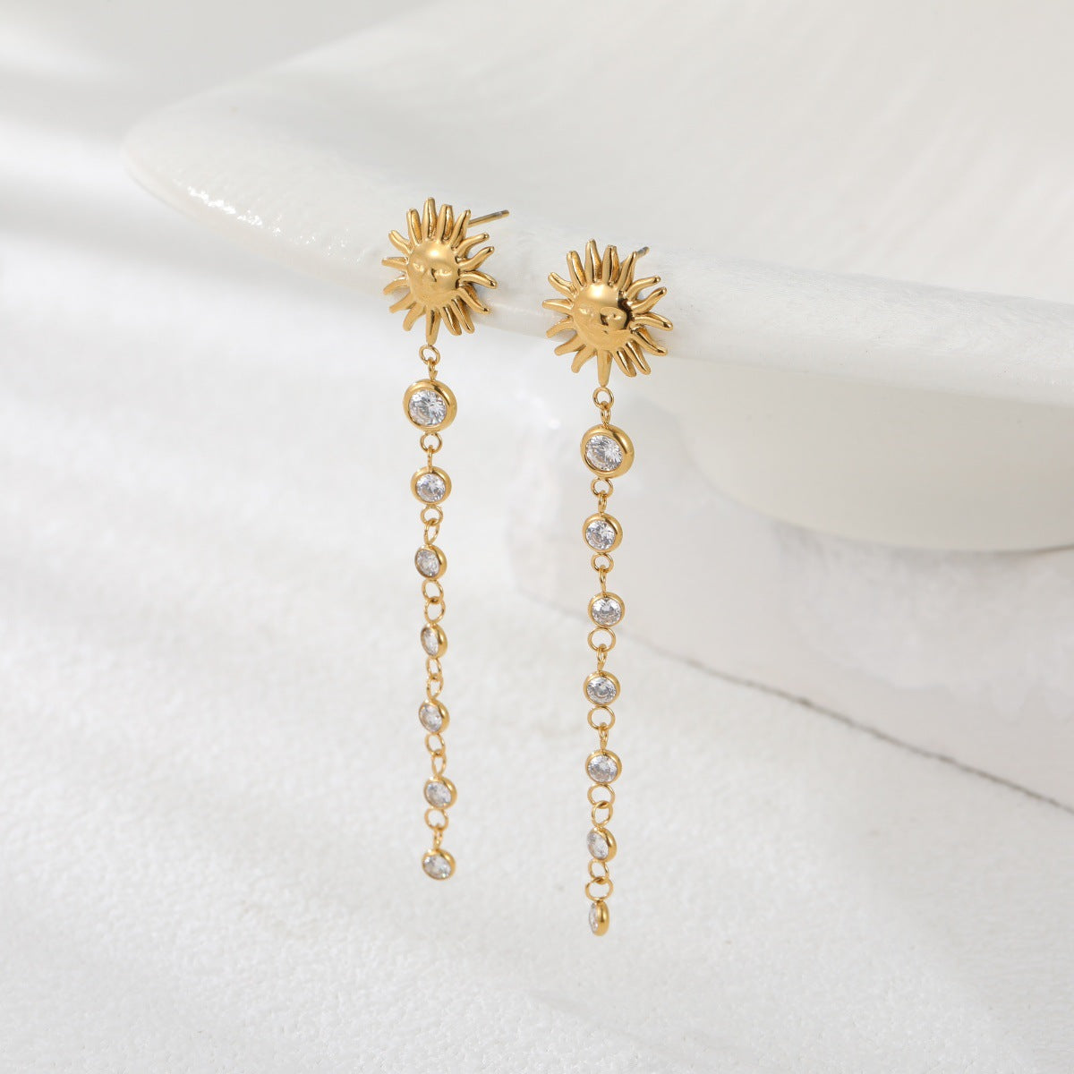 Sunray Drop Earrings
