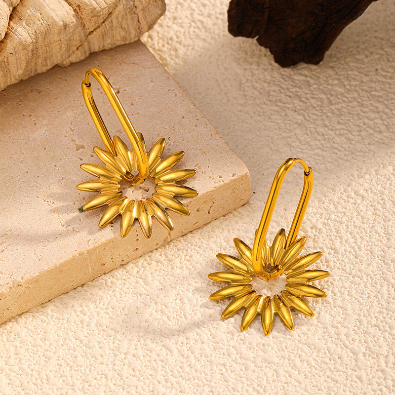 Golden Bloom Earrings