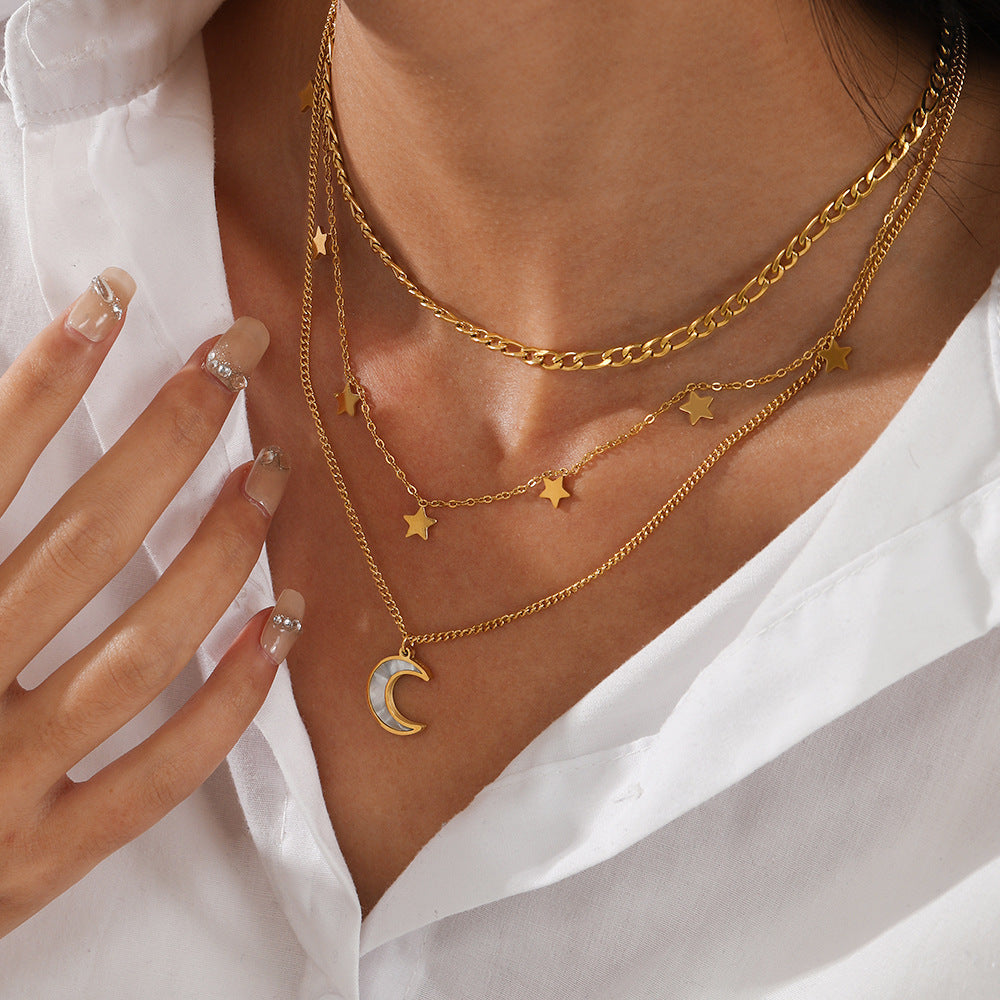 Celestial Layers Necklace