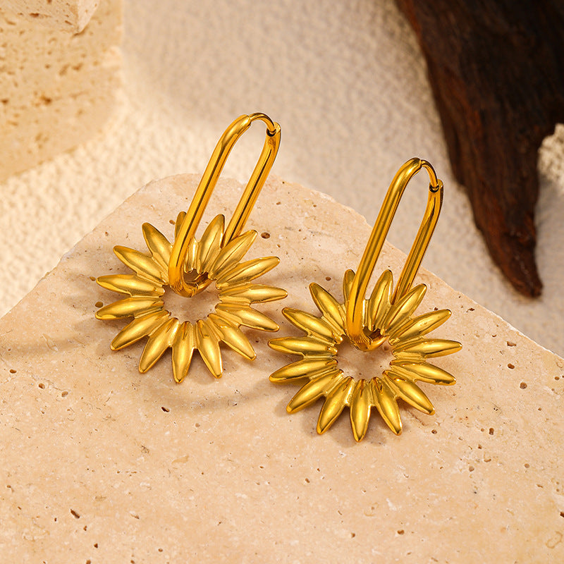 Golden Bloom Earrings
