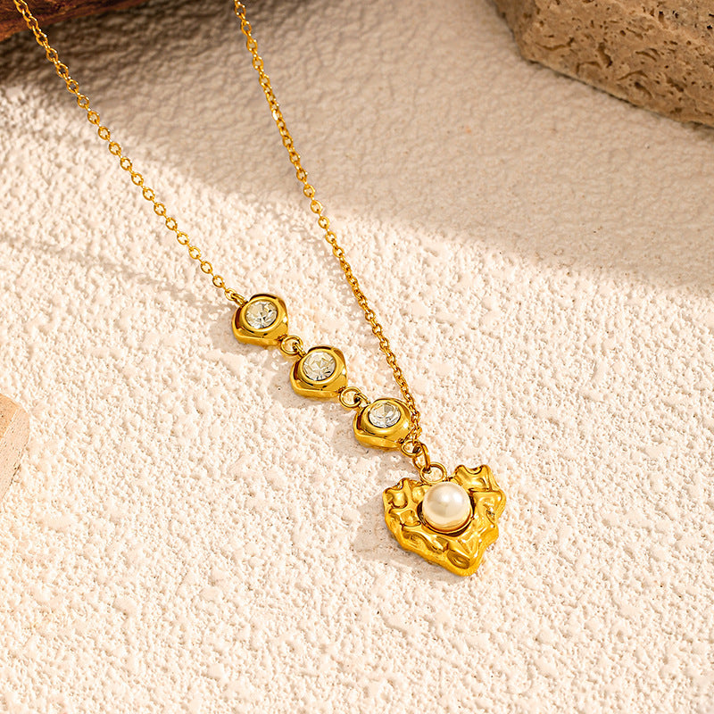 Golden Heart Necklace
