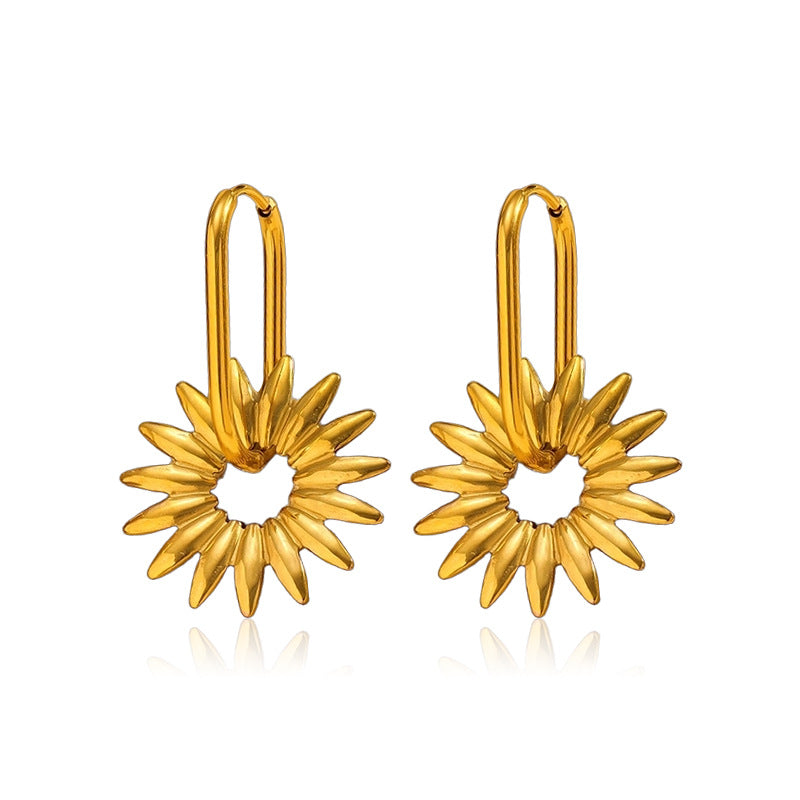 Golden Bloom Earrings