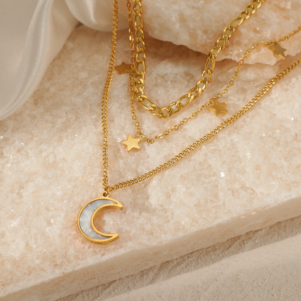 Celestial Layers Necklace