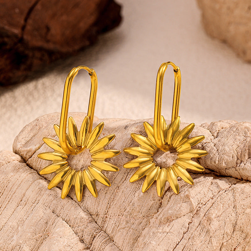 Golden Bloom Earrings