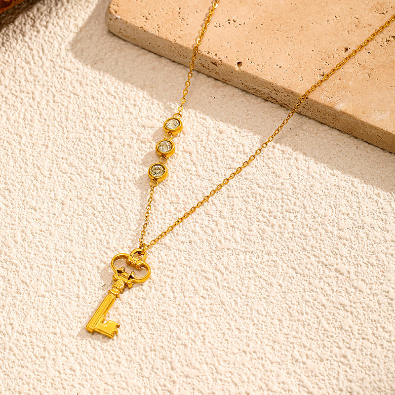 Golden Key Necklace