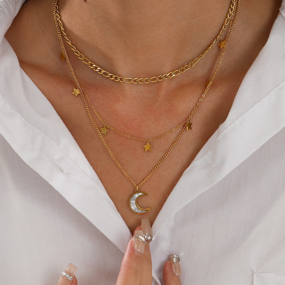 Celestial Layers Necklace
