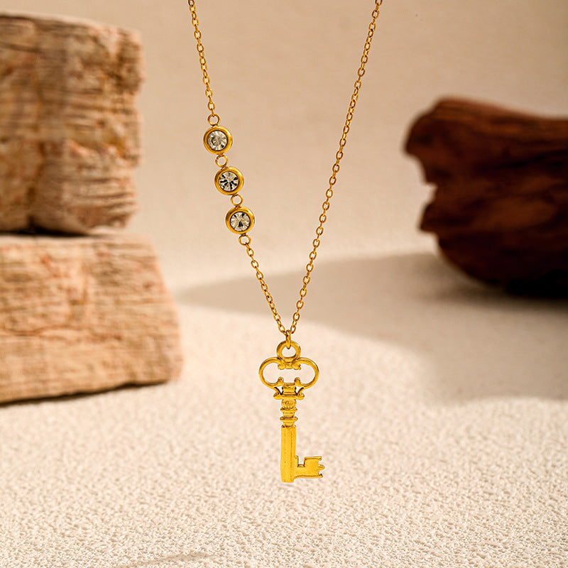 Golden Key Necklace