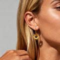 Golden Bloom Earrings
