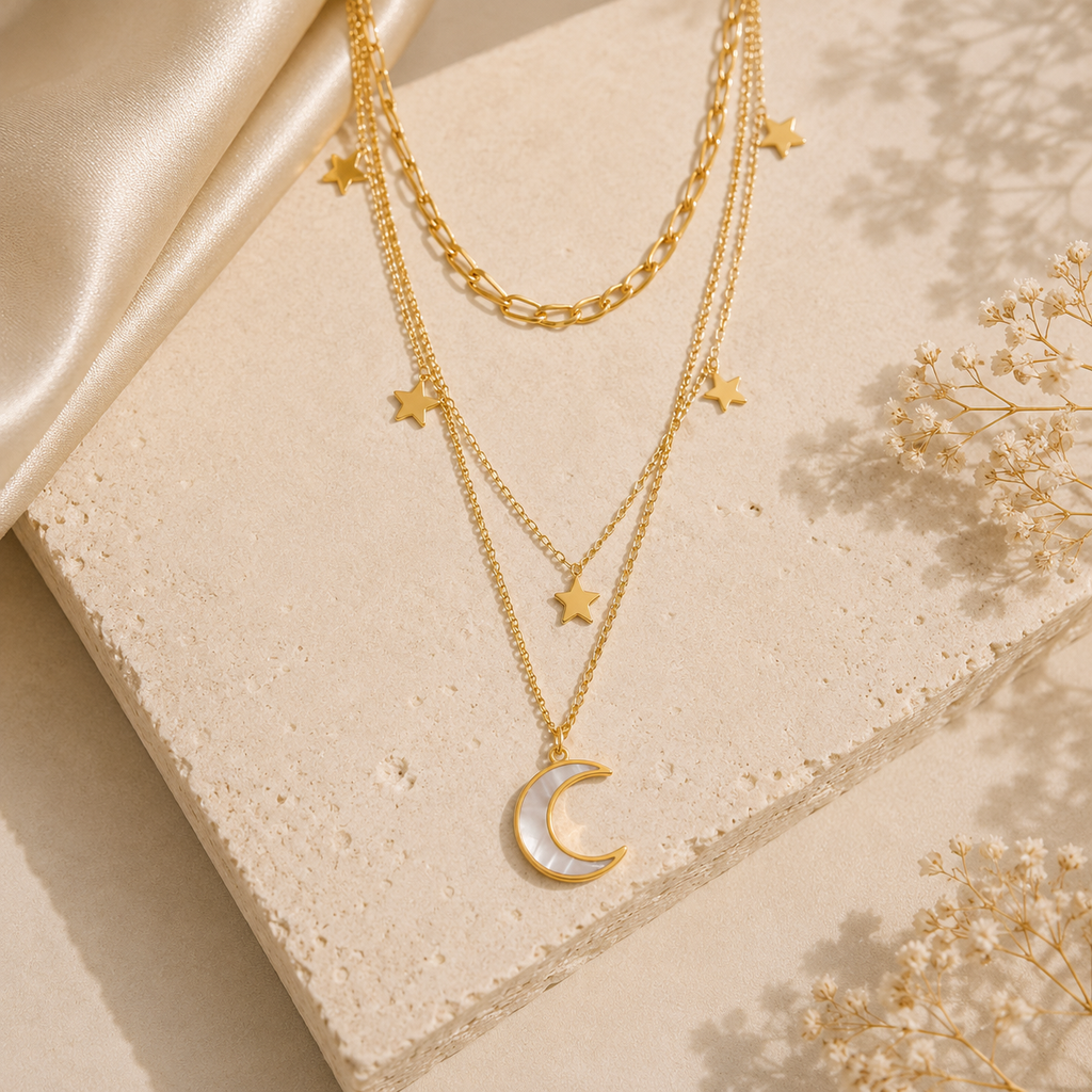 Celestial Layers Necklace
